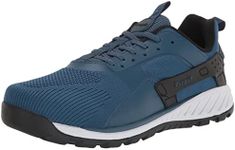 Propét Mens Visp Hiking Shoe, Blue, 8 XX-Wide US