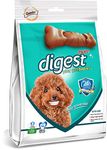 GNAWLERS Digest More Plus Prebiotics, Dental Chew Bone for Dogs Medium, 525 G - All Life Stages