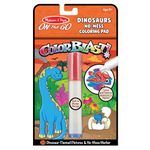 Melissa & Doug On the Go ColorBlast! Travel Activity Book With No-Mess Marker - Dinosaur | Color Reveal Coloring Book, Stocking Stuffers, Travel Games For Kids Ages 3+