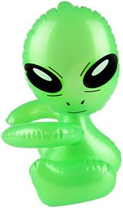 Rhode Island Novelty 12.5" Green Inflatable Martian Baby Alien Prop Toy Decoration