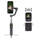 Osmo Mobile 8P Gimbal Stabilizer for iPhone & Android, Remote Controller, Native Tracking, Built-in Extension Rod & Tripod, 10h Battery, Robust 3-Axis Stabilization, 360° Pan Rotation, Phone Gimbal