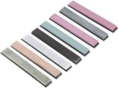 Sharpening Stone Set of 8 Pieces Sharpening Stone 240/400/800/1000/3000/5000/8000/10000 Grit Sharpening Tool Kitchen Utensils for Sharpening Kitchen Knives Scissors Scissors