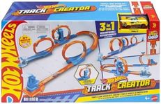 Hot Wheels Toy Car Track Set, Tripl