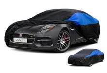 GUNHYI Sports Car Cover Waterproof Breathable, Coupe Car Cover Rain Dust UV Protection Fit for Jaguar F Type, Audi TT, BMW Z4, Porsche 718 Boxster Cayman, Mercedes SLK etc. Fit Coupe (Up To 450cm)