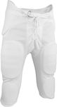 Sports Unlimited Double Knit Adult Integrated Football Pants, White, 3X-Large