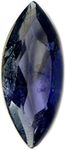 55Carat Natural 9 Carat Iolite Loose Gemstone Marquise Shape Astrology September Stone Chakra Healing