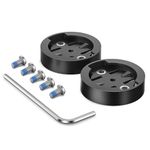 TUSITA Replacement Mount Insert Adapter Compatible with Bike Computer, Radar Tail Light Mount - 2 Pack
