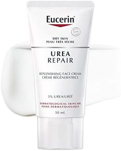 EUCERIN Urea Repair Replenishing Day Face Cream for Dry to Very Dry Skin | Face, 50mL | 5% Urea Cream | Lactate Cream | Fragrance-free Cream | Non-Greasy Cream | Recommended Brand by Dermatologists