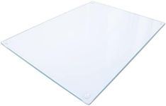 Clear Glass Chopping Board | Clear Glass Worktop Saver | Clear Worktop Saver | Clear Glass Worktop Protector | Clear Surface Protector | Worktop Saver Clear 40 x30cm