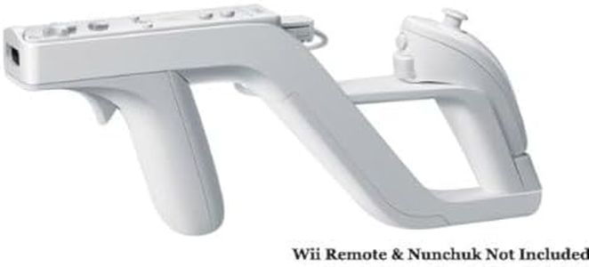 Zapper Light Gun for Nintendo Wii (Links Remote/Nunchuk for Shooting Games)