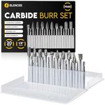 BLENCEE 20Pcs Carbide Burr Set - 1/