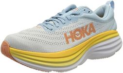 HOKA ONE ONE Women's Bondi 8 Running Shoes, Summer Song/Country AIR, 9 UK, Summer Song Country Air, 11