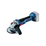 Bosch GWS 18V-10 Heavy Duty Cordless Angle Grinder (Solo Tool), Brushless Motor, 125 mm, M14, 9,000 rpm, 2.1 Kg (18V Batteries and Chargers sold separately) + Flange