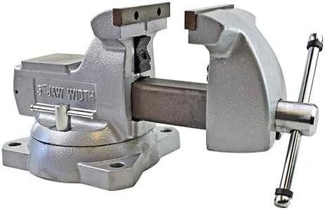 Yost Vises 650-C Mechanics Vise | 5 Inch Jaw Width Heavy-Duty Vise