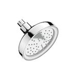 KOHLER Arise 14 Cm Lighted Overhead Shower, With Hydropower LED Lights, No Batteries Required, Full Coverage Rain Mode, (Wall-Mount, Polished Chrome)