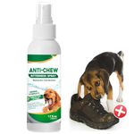 Bitter Dog Spray, Anti Chew Spray for Dogs No Chew Spray for Dogs Stop Chewing Biting Licking Furniture & Curtain, Dog Behavior Training Spray for Indoor & Outdoor Use