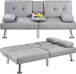 Yaheetech Convertible Sofa Bed Adju