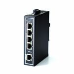 WIWAV WDH-5ET-DC 10/100Mbps Unmanaged 5-Port Industrial Ethernet Switches with DIN Rail/Wall-Mount(Fanless,-30℃~75℃)