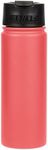 Fifty/Fifty 20oz, Double Wall Vacuum Insulated Café Water Bottle, Stainless Steel, Flip Cap w/Wide Mouth, Coral, 20oz/591ml