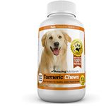 Amazing Turmeric for Dogs Curcumin Pet Antioxidant Eliminates Joint Pain Inflammation 120 Chews