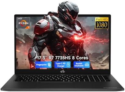 NIMO 17.3" Light-Gaming-Laptop, 8 Cores AMD R7 32GB DDR5 5600MHz 1TB SSD