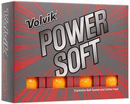 Volvik Power Soft Golf Balls (Orange)