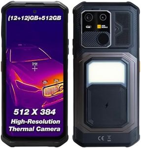 AGM G3 Pro Rugged Smartphone with Thermal Camera(512x384, 25FPS), Waterproof & Drop-Proof, (12+12)GB+512GB[TF 1TB], Powerful 5W Speaker, Camping Light, Wireless Charging, 10000 mAh, for T-Mobile ONLY