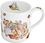 Noritake T97265/4660-6 My Neighbor Totoro Mug, 13.5 fl oz (400 cc), Monkey Trowel, Microwave Safe, 1 Piece, Bone China