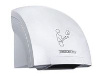 JPS Hand Dryer Automatic High Speed Motion Sensor for Commercial Hospital Hotel Bathroom Washroom | (White)