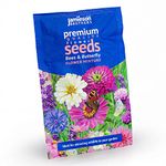 Jamieson Brothers® Butterfly & Bees Mixture Flower Seeds (Approx. 115 Seeds) - Grow Beautiful Flowers at Home Or at The Allotment to Attract Pollinators and Add Colour and Fragrance