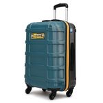 uppercase Cargo 66cm(Medium) Checkin Trolley Bag Dual-Tone Sustainable Hardsided Luggage Secure Combination Lock Scratch-Proof Surface Mesh ConviPack Suitcase for Men & Women 2000 Days Warranty(Teal)