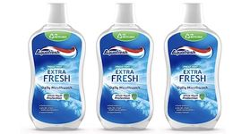 Aquafresh Mouthwash Fresh Mint 500ml | Pack of 3