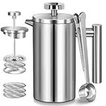 WORBIC French Press Stainless Steel