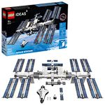 Lego Ideas International Space Station 21321 Building Kit, Adult Lego Set for Display, Makes a Great Birthday Present, New 2020 (864 Pieces)