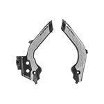 Acerbis - 19-23 Husqvarna 125-501s TC/FC/FX/FE/TE/TX/ 21-23 GasGas Frame Guard X Grip - Black/Gray (2733451001)