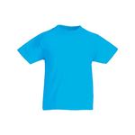 Fruit of the Loom Childrens/Kids Original Short Sleeve T-Shirt (7-8 Years) (Azure Blue)