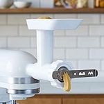 kaiwern Cookie Press Attachment Stainless Steel Biscuit Pastry Accessories, Meat Mincer Attachment Churros Dough Pastry Maker Cookies Attachment