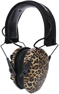 Walker's Razor Slim Electronic MUFF - Leopard Print