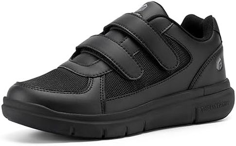 FitVille Diabetic Shoes for Men Extra Wide Width, Mens Diabetic Shoes for Neuropathy Swollen Feet Shoes Pain Relief with Closure(Black, 11 EW)