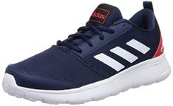 Adidas Mens Adivat M Conavy/FTWWHT/VIVRED Sneaker - 9 UK (EX2050)