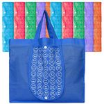 Oytra 24 Piece Reusable Multicolor Shopping Grocery Bags Return Gift Wedding Birthday House Warming Events Functions