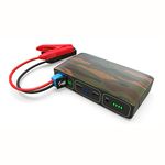 HALO Bolt 58830 mWh Portable Phone Laptop Charger Car Jump Starter with AC Outlet and Car Charger