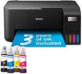 EcoTank ET-2860 A4 Multifunction Wi-Fi Ink Tank Printer, With Up To 3 Years Of Ink Included , Black