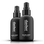 Dasher Sea Salt Spray (100ml + 100ml) Pack of 2 For Texturized & High-Volume Hairstyles With Medium Hold, Thickens Hair, With Ginseng & Vitamin E (100ml)