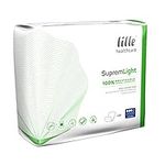 Lille SupremLight Incontinence Pads, Fast Absorbing Disposable Briefs for Men and Women, Regular , Medium Absorption, Size Medium , Pack of 28