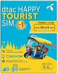 DTAC Local SIM for Thailand 30GB at