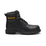 Caterpillar Men's 2nd Shift 6" Steel Toe Boot,Black,10.5 M US