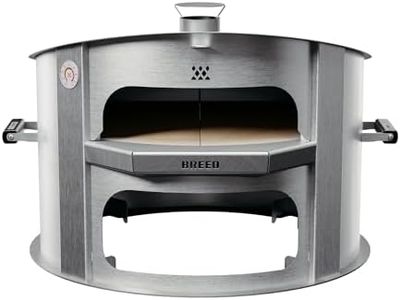 Live-Fire Pizza Oven (Stainless Steel) | 27.5 Inch | Made in the USA | Make Profressional Pizzas in Your Backyard | Compatible W/X Series 24 & 30 Fire Pits | Portable Pizza Oven