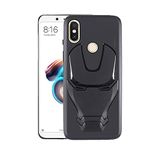 VIDO 3D Iron Man Avengers Back Case Cover for Redmi Note 5 Pro