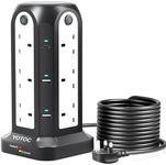 Tower Extension Lead,12 Way Surge P